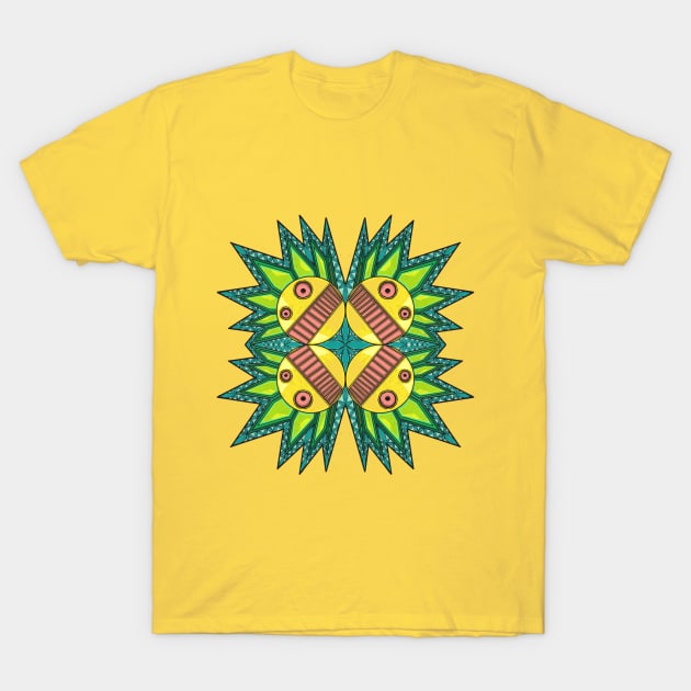 Ween Fractal Boog T-Shirt by brooklynmpls